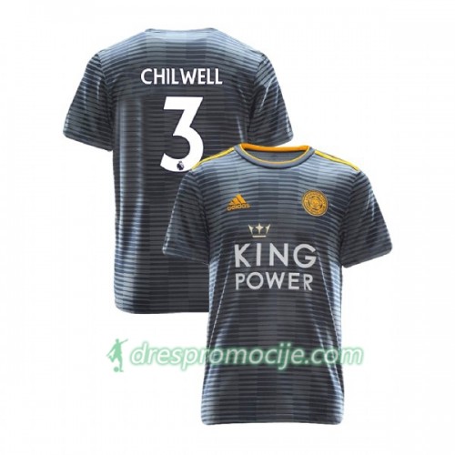 Leicester City Dres Ben Chilwell 3 Gostujući 2018/19 Kratkih Rukava Leicester City Dres Ben Chilwell 3 Gostujući 2018/19 Kratkih Rukava